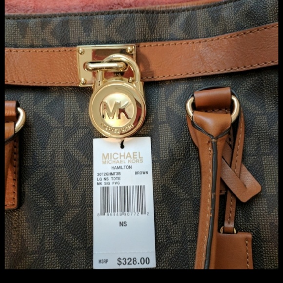 MICHAEL KORS LARGE MONOGRAMED HAMILTON BAG - Picture 6 of 7
